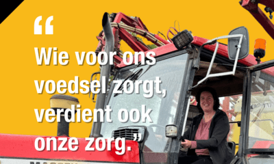 Wie voor ons voedsel zorgt, verdient ook onze zorg.