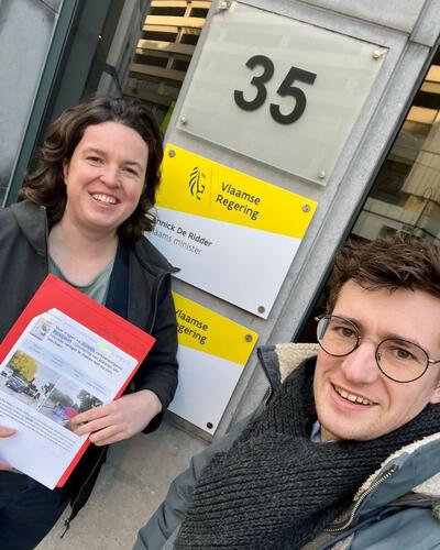 Eva Ryde aan het kabinet van minister van Mobiliteit Annick De Ridder