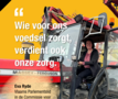 Wie voor ons voedsel zorgt, verdient ook onze zorg.
