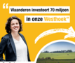 Vlaanderen investeert 70 miljoen in onze Westhoek